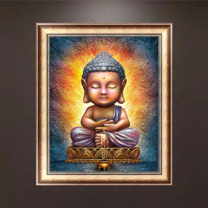 {kiranastore} Buddha painting 5D diamond lukisan Murah