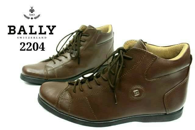 Sepatu Boot Kulit Asli bally Switzerland Import