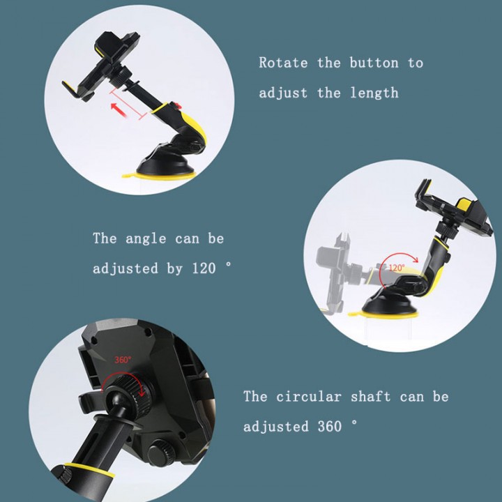 REMAX RM-C26 Transformer Car Holder 360 Smartphone Suction Cup TJ