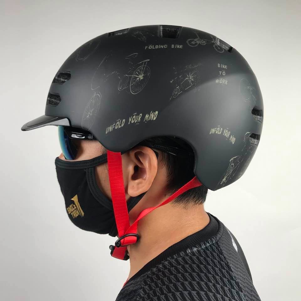 Helm Sepeda Singletrek1 CitiBike Teringan no.1 di DUNIA HBR UYM RED