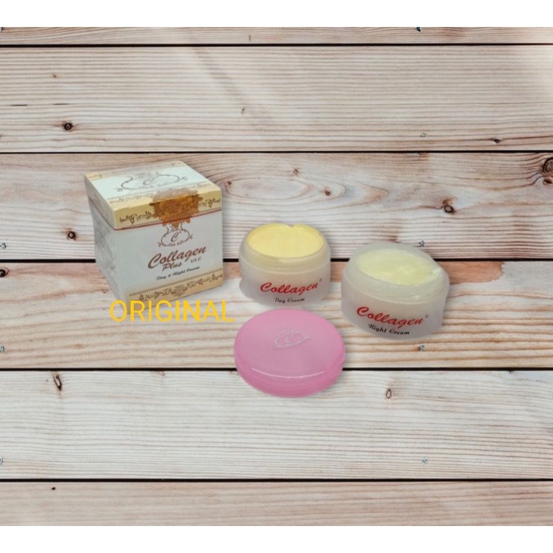 ( LUSINAN ) CREAM COLLAGEN ORIGINAL // ORIGINAL CREAM COLLAGEN SUSUN SEGEL GOLD
