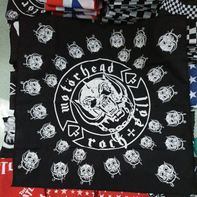 [ RIJEK SABLON ] SLAYER BANDANA RIJEK / RIJEK SABLON VANS THRASHER MURAH OBRAL