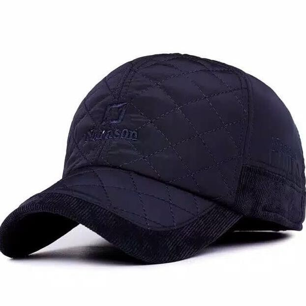 TOPI BASKETBALL IMPORT PRIA WANITA KOREA MUSIM DINGIN ORIGINAL ZY50 - Navy AP087