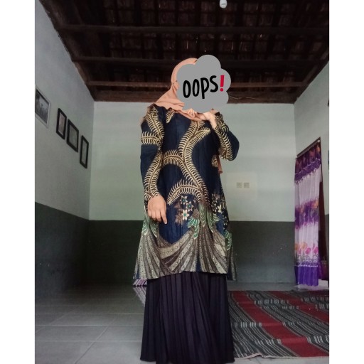 Batik Couple Kemeja Tunik New Arival Derstro Batik Couple