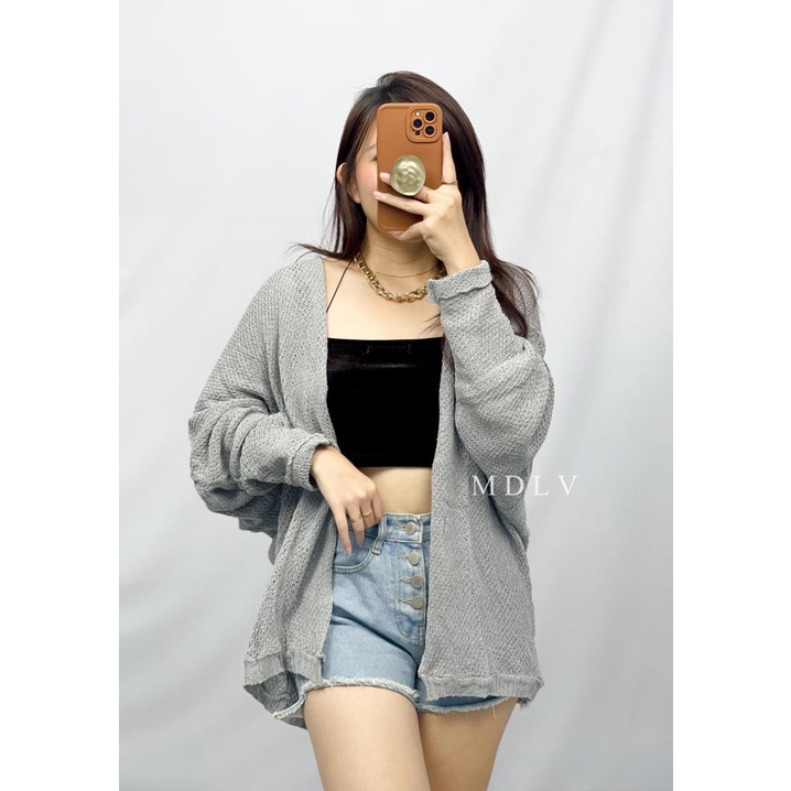 MDLV~ SUMMER OUTER RAJUT // CARDIGAN RAJUT // FASHION WANITA