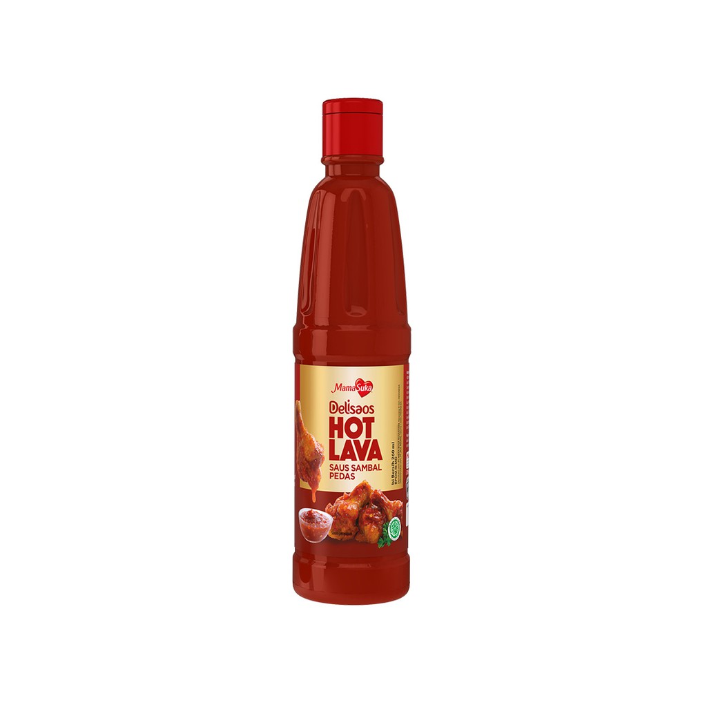 

Mamasuka Saus Sambal Delisaos Hot Lava 260Ml