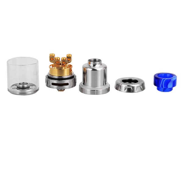 Kensei 24 RTA Atomizer - SILVER [Authentic] KiswaraBandung