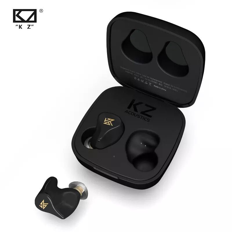 Knowledge Zenith Earphone Bluetooth TWS KZ Z1 Wireless - Hybird Driver 1BA + 1DD