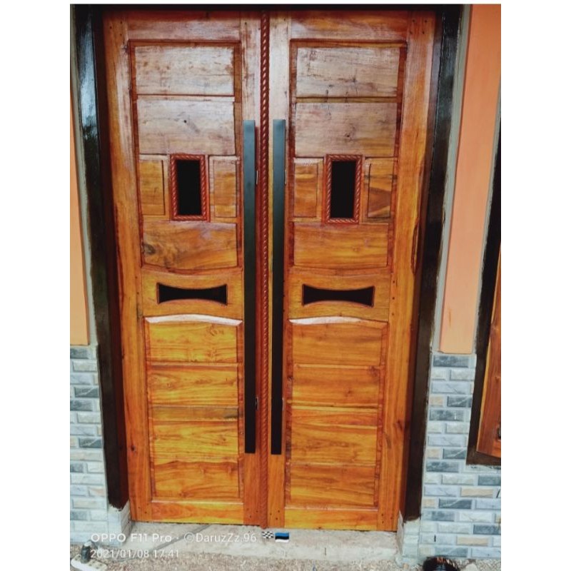 handle tarikan pintu panjang 150 cm full hitam
