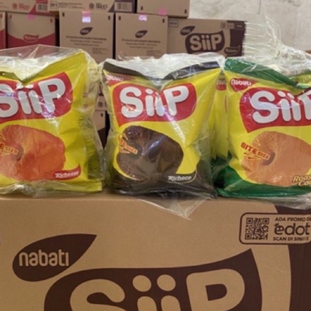 

NABATI SIIP BITE SIZE 24GRAM / SNACK MAKANAN RINGAN RICHEESE NABATI SIIP KEJU JAGUNG BAKAR COKLAT 30GR BANDUNG