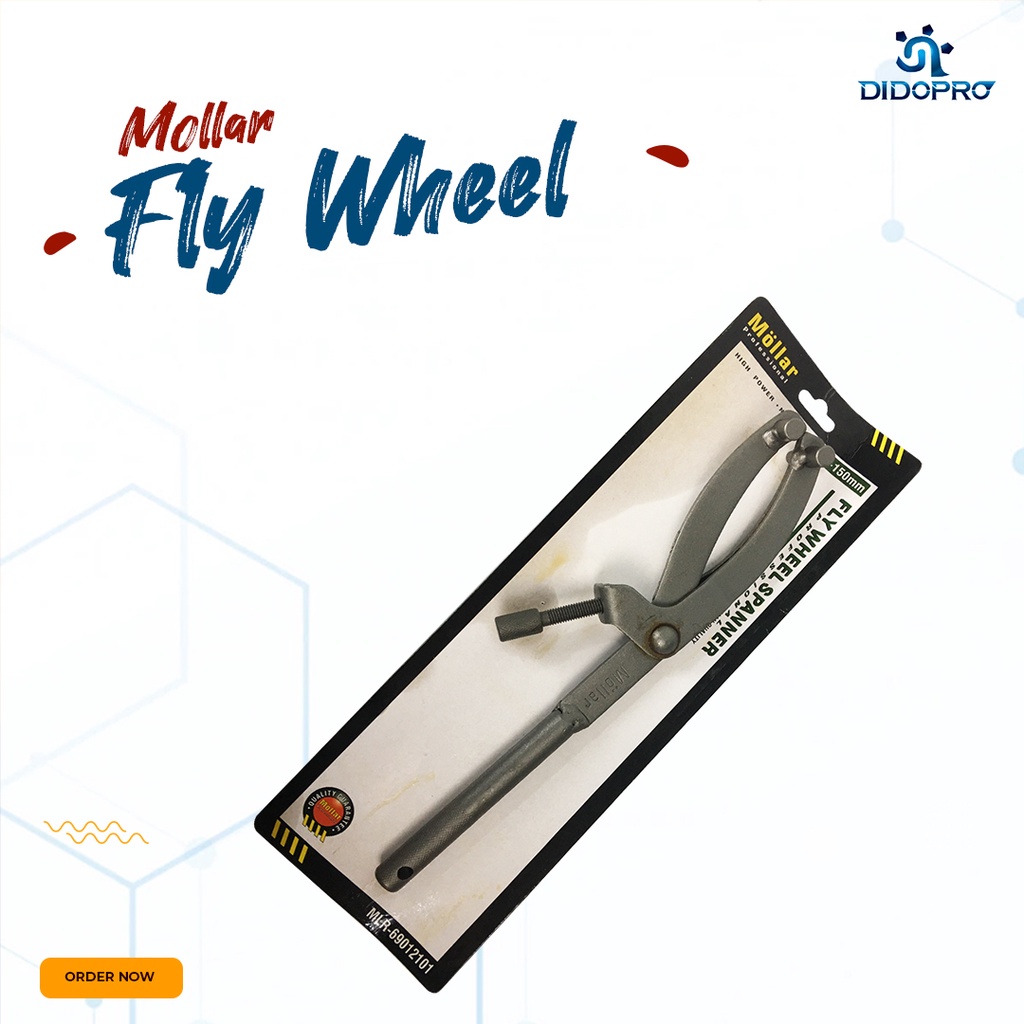 MOLLAR Treker CVT - Flywheel Spanner Kunci CVT Tahanan Kopling Motor Matic