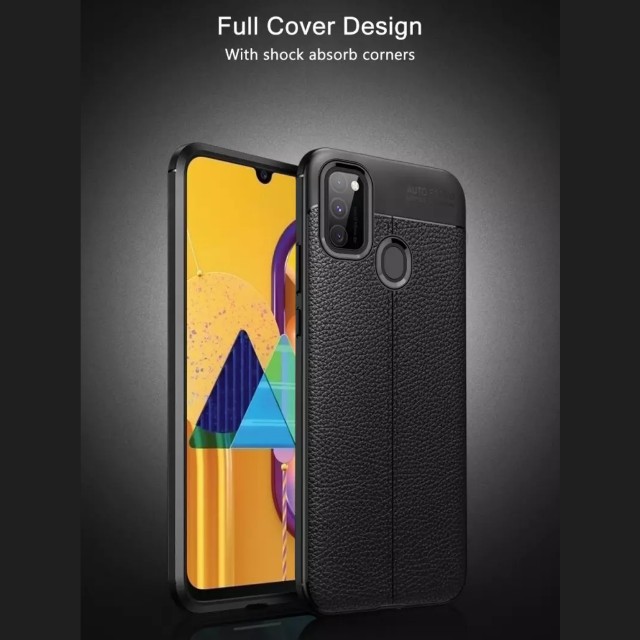 Softcase Autofocus Samsung M21 Slim Leather Case Samsung M21 2020