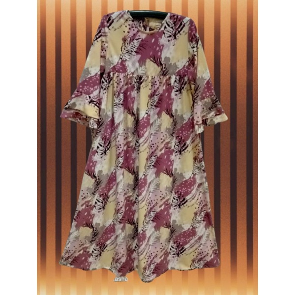 gamis Natasha rempel/gamis rempel/gamis muslimah