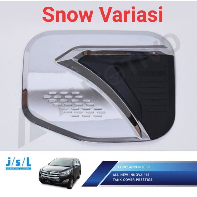 All New Innova tutup tangki mobil tank cover prestige chrome JSL