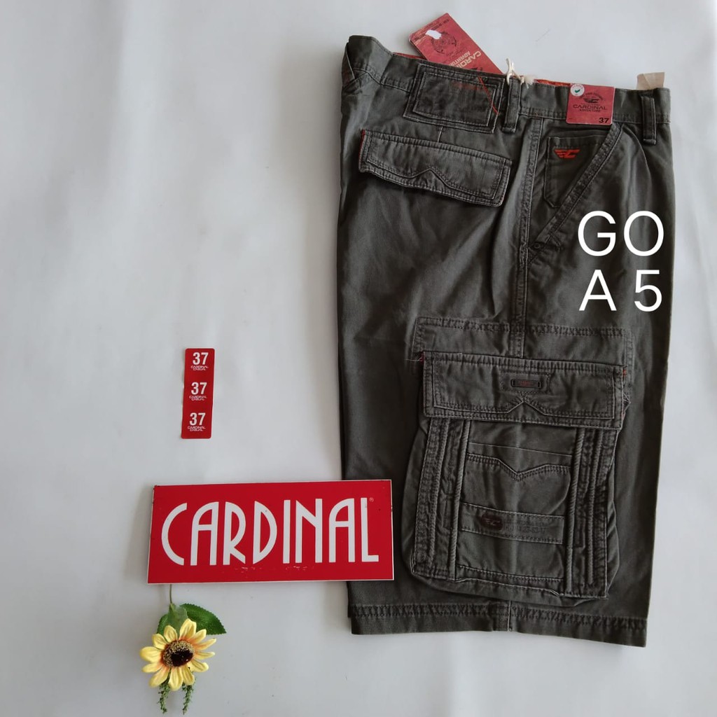 gof 37-KPL 1 CARDINAL KEMPOL CASUAL Celana Pendek Cowok Celana Kempol Fashion Pria Brand Kekinian