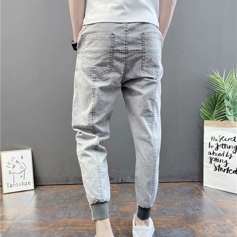 CELANA JEANS JOGGER SPORT IMPORT PRIA KOREA ORIGINAL RA13