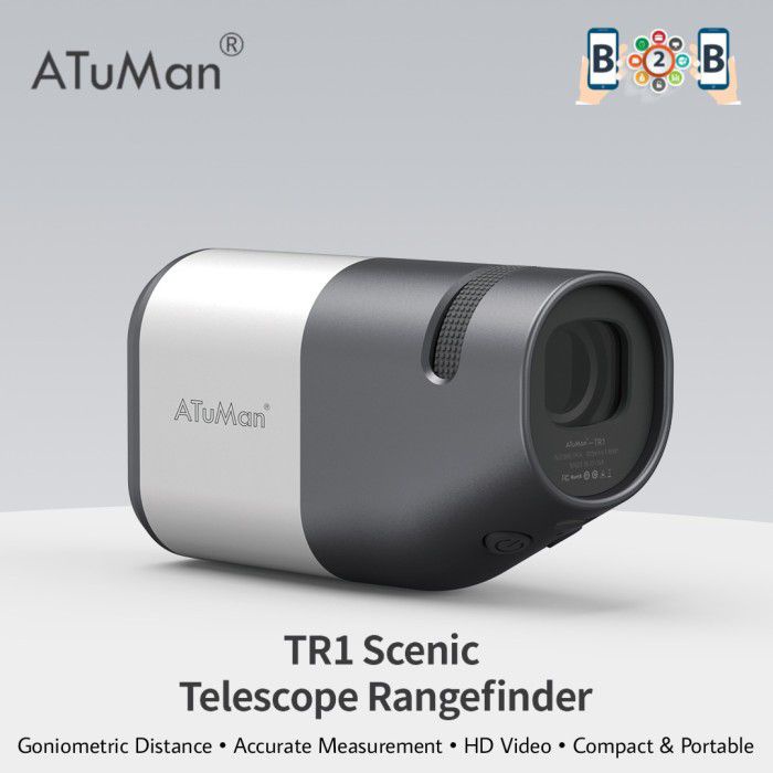 Telescope Duka Atuman TR1 Scenic Golf Rangefinder - Teropong Digital - Meteran Digital