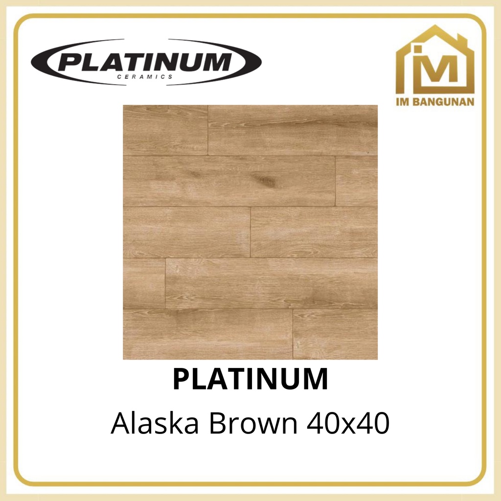 Keramik Lantai Platinum 40x40 Alaska Cream KW1