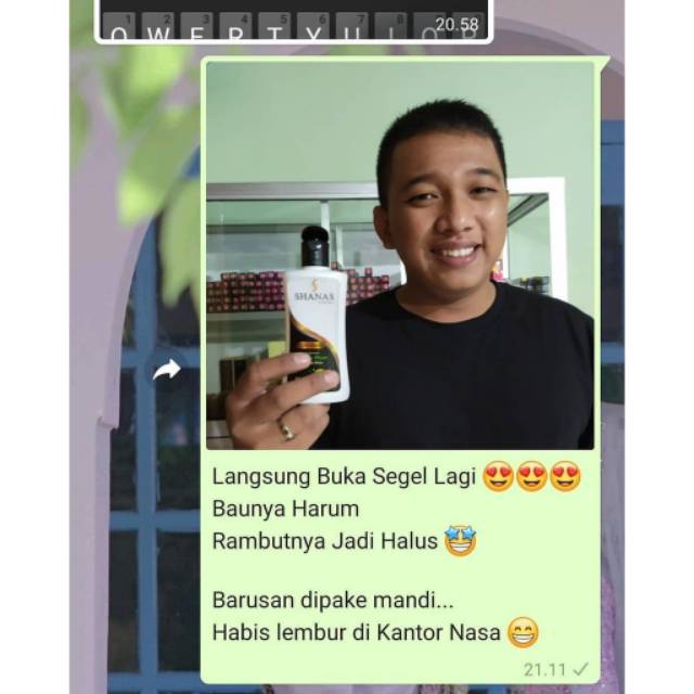 Shanas Shampoo Original Nasa Membantu Mengatasi Segala Keluhan Masalah Rambut