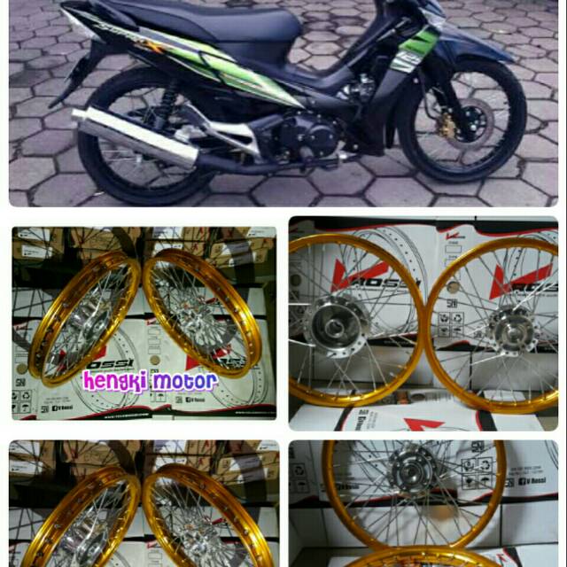 Velg jari jari untuk motor supra x 125& kharisma