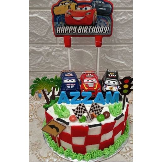 

Free ongkir!! Es krim tart ultah anak Mobil McQueen