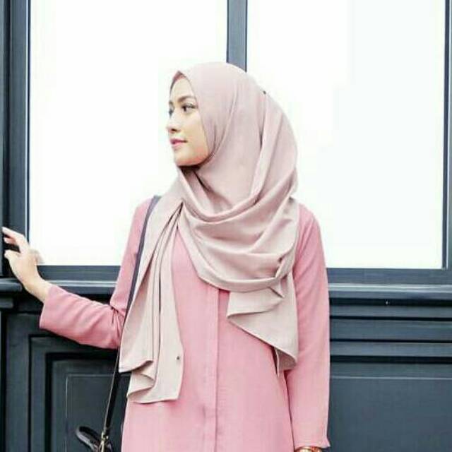 Pasmina semi instan diamond crepe