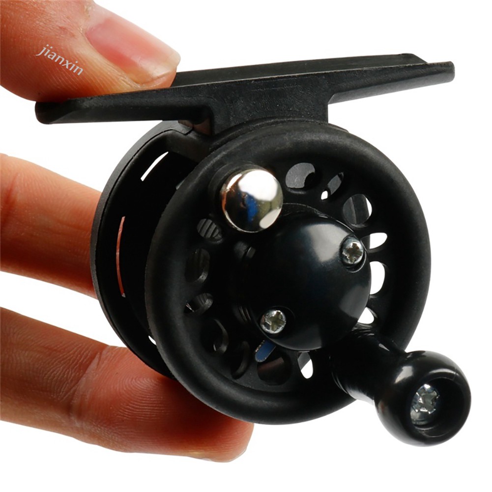 [Jianxin] 1Pc Outdoor Ice Fly Raft Fishing Accessories Plastic Reel ST 40 50 60 Wheel