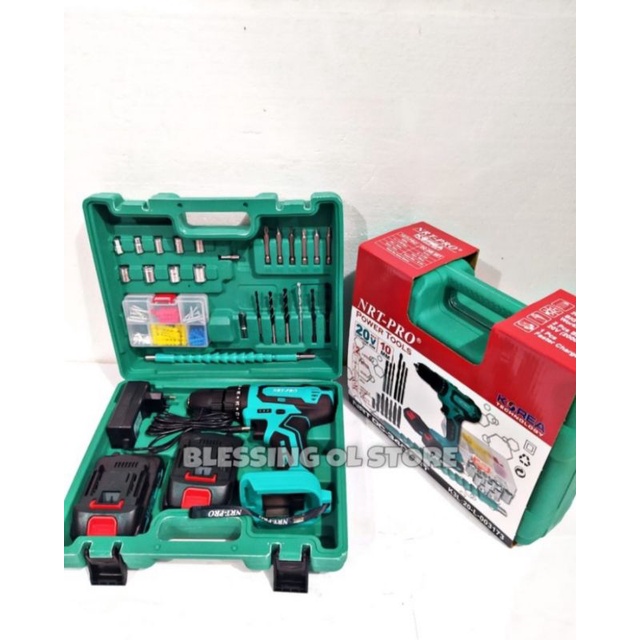 Mesin hor cordless impact drill 20 V NRT PRO