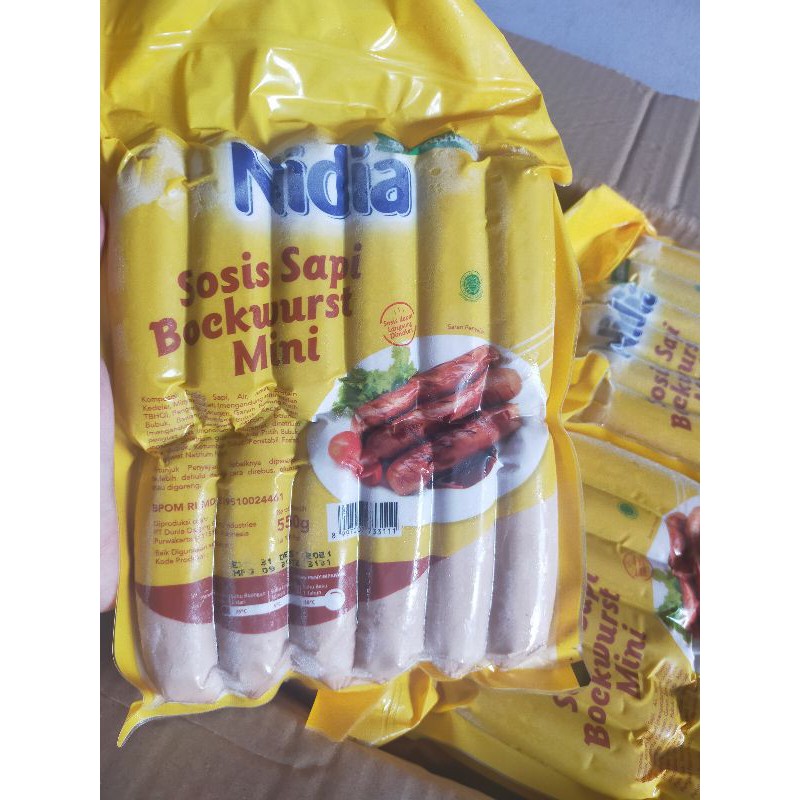 

Sosis sapi nidia mini isi 12pcs