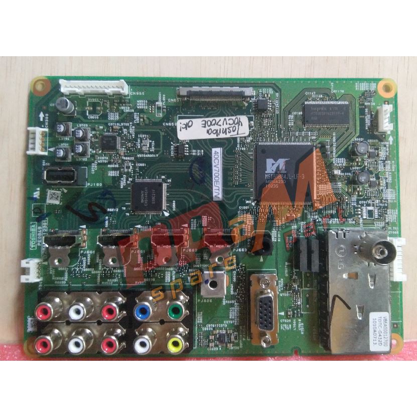 mainboard tv TOSHIBA 40CV700 - elektronik tv 40CV700 E - mainboard tv led 40CV700E - ORIGINAL