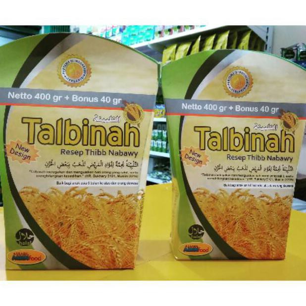 

BISA COD Talbinah Resep Thibb Nabawy 400gr + 40gr Tepung Gandum Original TERBATAS [Kode 1|Kode