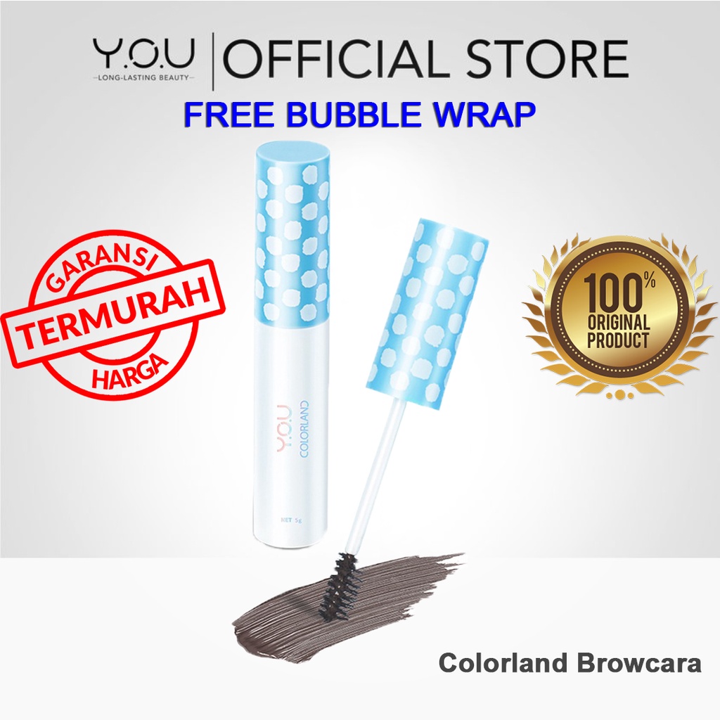 YOU Colorland Browcara | Waterproof Eyebrow | Creamy Texture