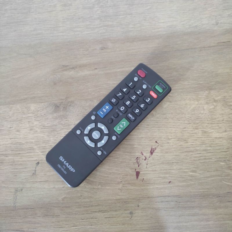 Remote SHARP AQUOS Original 100% LCD LED TV GB215WJSA Terbaru - Remote TV SHARP AQUOS Original - Rem