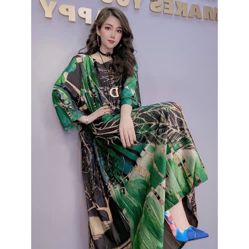 MAXI DRESS IMPORT WANITA ASIA KOREA JEPANG ORIGINAL ZE8