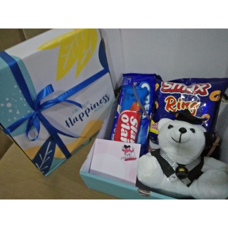 

Box dan snack ulang tahun,graduation, untuk pacar teman/keluarga/dengan box exclusive