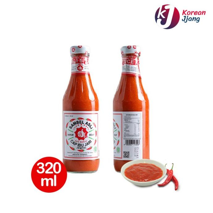 

BUNDLE 2 PCS - SAMBAL ASLI CAP IBU JARI JEMPOL SAUS ORIGINAL 320 ML