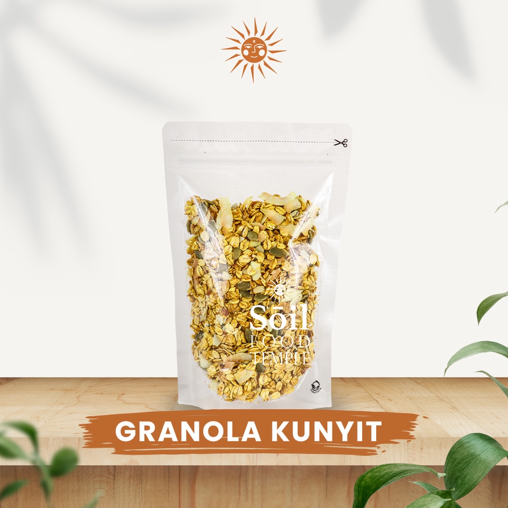 

Turmeric Granola - Granola Kunyit 100gr