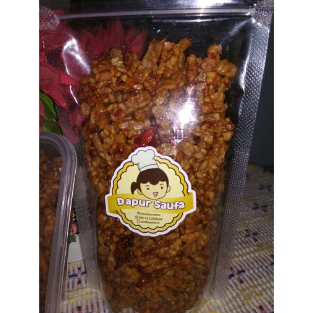 

Tempe orek 150gram / kering tempe / makanan praktis / tempe