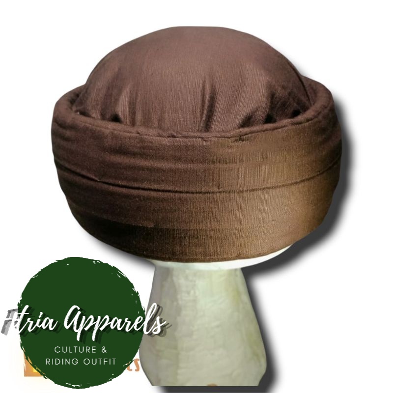 peci buhun praktis permanen siap pakai clasik ekslusif quality- iket candra sumirat - iket sunda pra