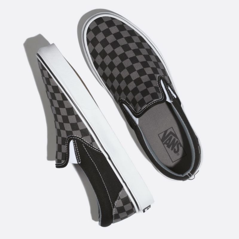 Vans Slip On Checkboard black Pewter Original