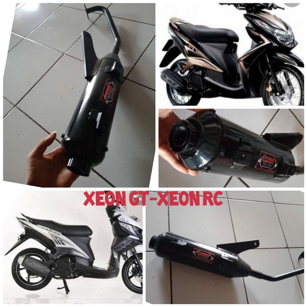 knalpot racing bobokan xeon rc merk csr ready stok