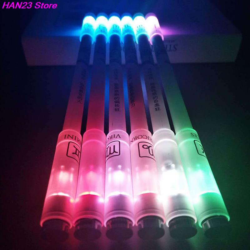 Pen Spinner Dengan Lampu Led Luminous Untuk Anti Stress