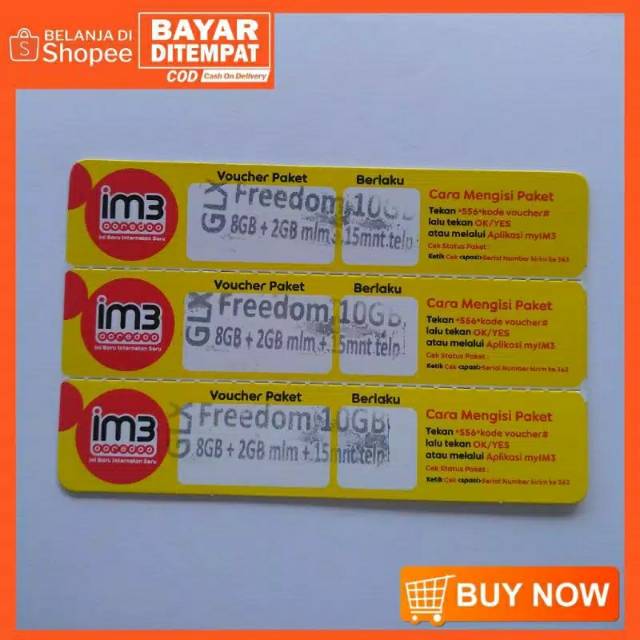 Call Phone - Paket Data IM3 10GB -  Indosat - INTERNET Murah
