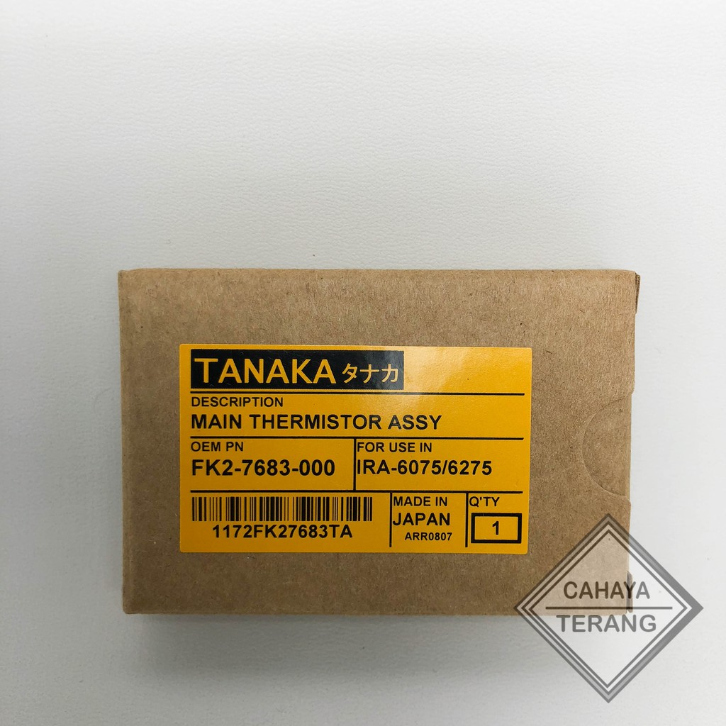 Main Thermistor Mesin Fotokopi Canon IRA 6075 dan 6275 TANAKA JEPANG