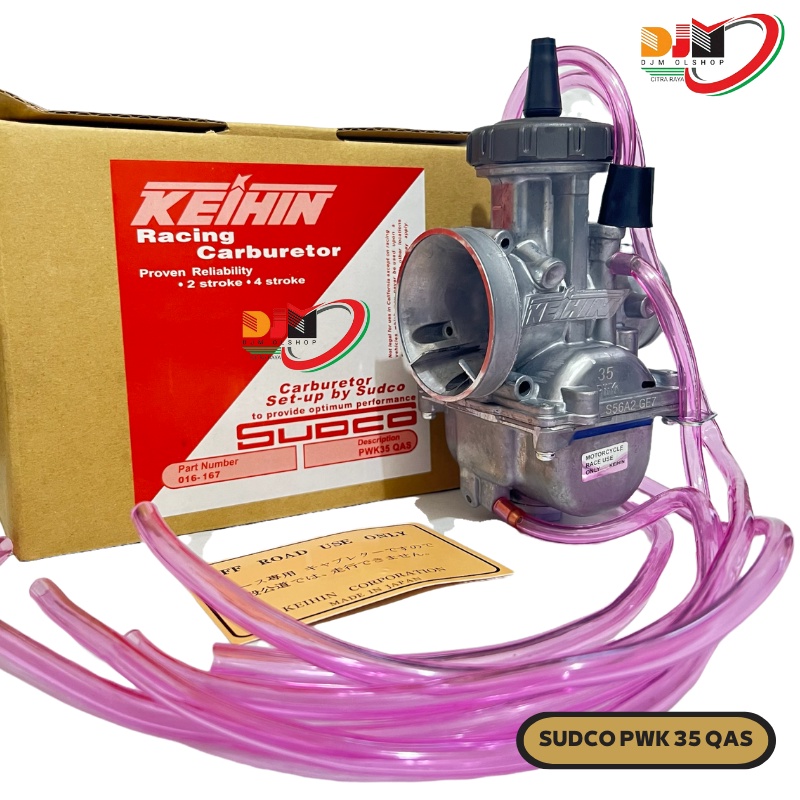 Karburator Pwk Keihin Sudco Airstike QAS Size 33 34 35 38 40 42mm