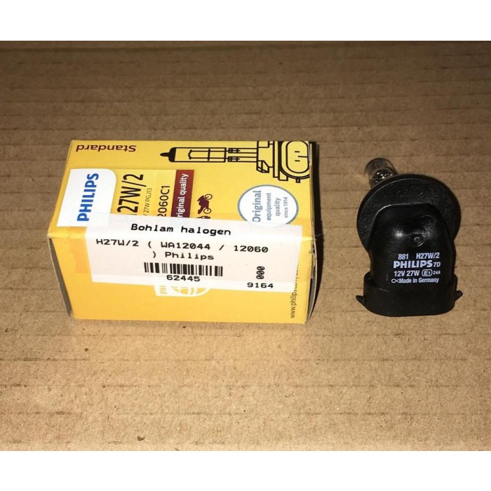 Bohlam halogen H27W/2 Philips -62445