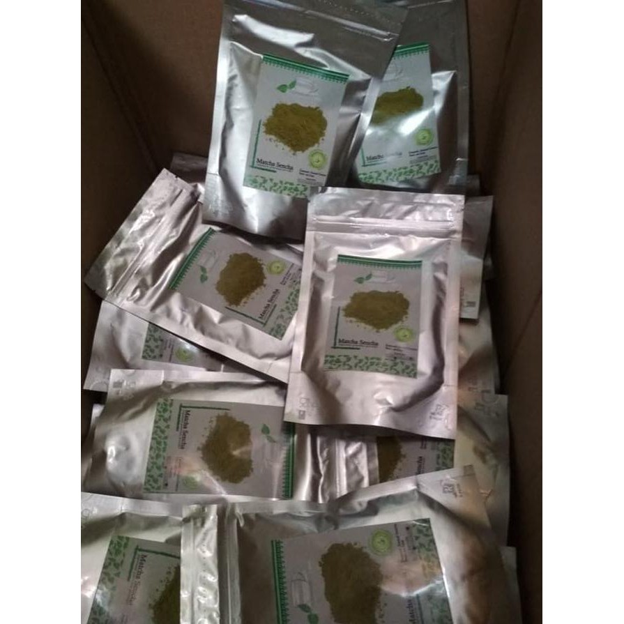 

Vrfw 100Gr Teh Hijau Matcha Japanese Greentea Sencha Green Tea Powder Bubuk Utve