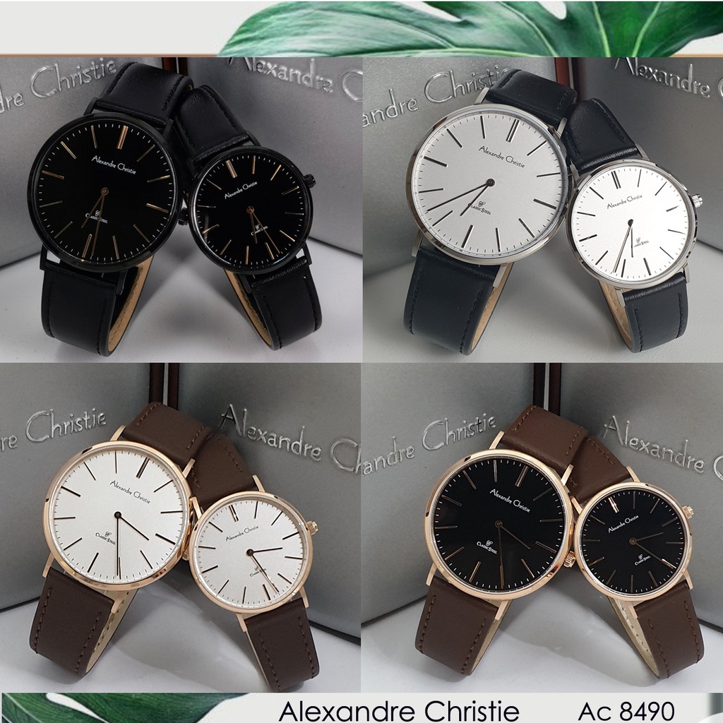 Alexandre Christie AC 8490 / ac8490 Jam Tangan Couple (Bisa Beli Satuan), Original