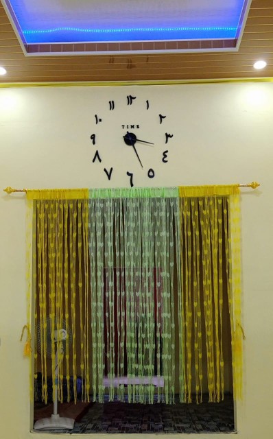 [model A] Jam Dinding Besar Raksasa Diy Do It Yourself Giant Wall Clock 80-130cm Diameter - Angka