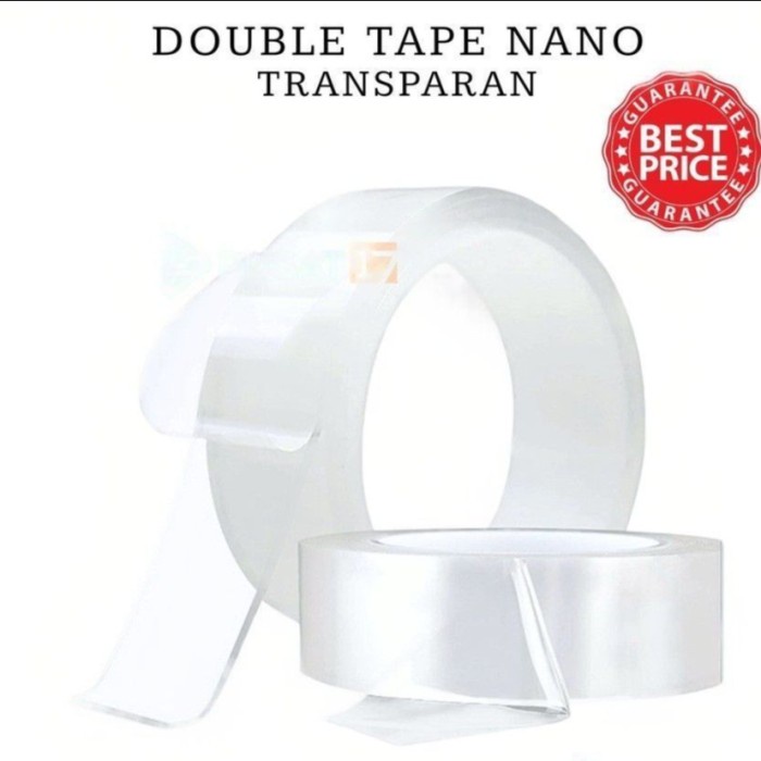 DOUBLE TAPE NANO BENING TRANPARAN 1M / NANO TAPE MAGIC METER